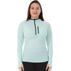 Women's 1/4 Zip Merino Sun Hoodie