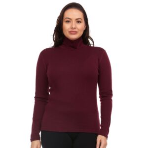 Women's 100% Merino Wool Turtleneck