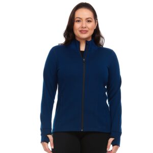 Women's Heavyweight Wool Full-Zip Sweater Top