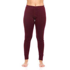 Women's Heavyweight Wool Bottoms Thermal Base layer