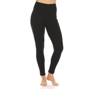 Women's Heavyweight Wool Leggings Thermal Base Layer Bottom