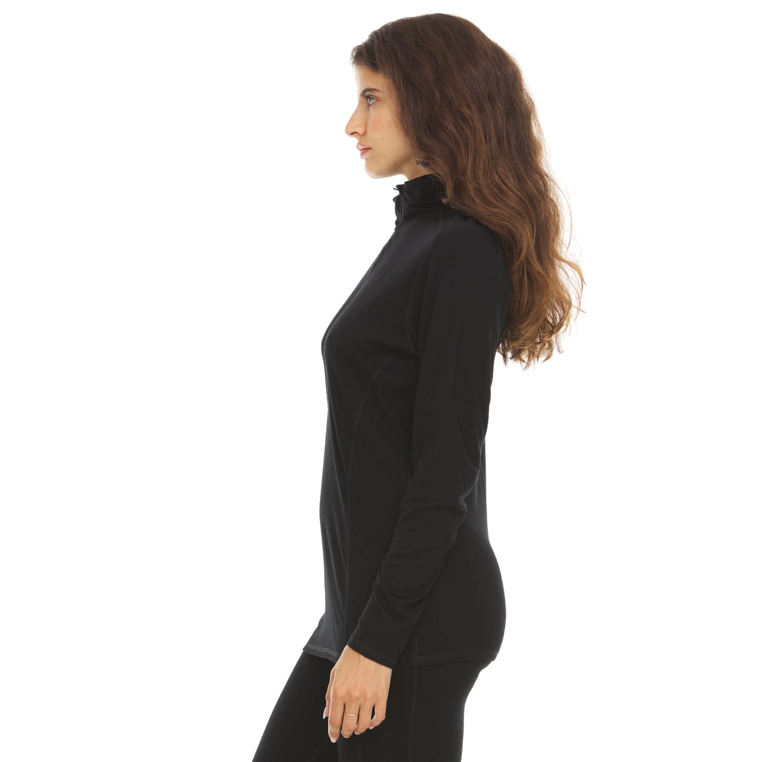 Microweight Women's Wool 1/4-Zip - Image 5