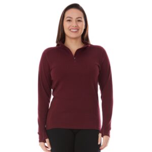 Midweight Women's Wool 1/4 Zip